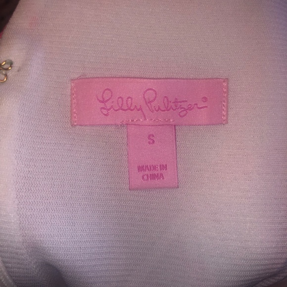 Lilly Pulitzer - Pink and White Flower Dress - Picture 3 of 4